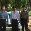 Miguel, Arun and me