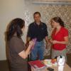 Susan and Miguel presents the team one gift to Kabi