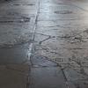 Tomb stone on the floor of the Chirch of the Blessed Virgin Mary, Gdansk